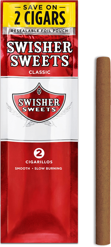 Swisher Sweets Pom Pom Cigarillo Natural Sweet 2-Fer - Thompson Cigar