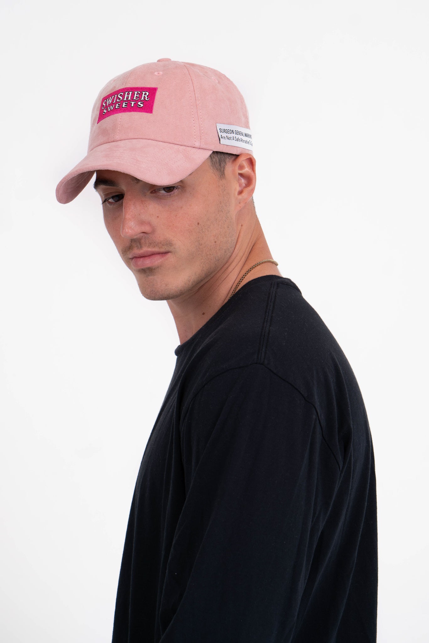 Signature Dad Hat - Light Pink